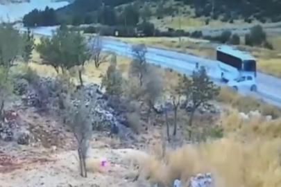 Gaziantep’te 7 kişinin hayatını kaybettiği kaza kamerada