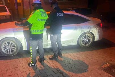 Gönen’de trafik denetimi alkollü ve ehliyetsiz sürücülere işlem