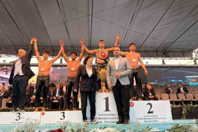İlkadımlı Güreşçi Oğuzhan Kaya’dan gümüş madalya