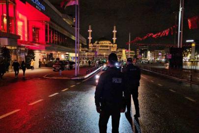 İstanbul Taksim’de ’Huzur İstanbul’ denetimi