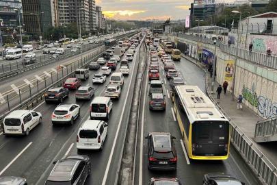 İstanbul’da trafik yoğunluğu yüzde 78’e ulaştı