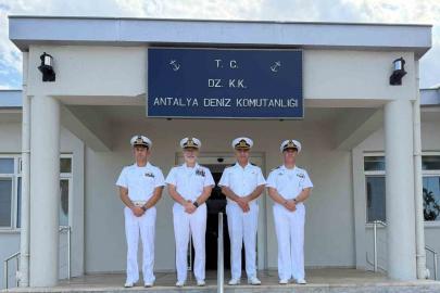 İtalya Deniz Kuvvetleri fırkateyni ITS Luigi Rizzo, Antalya’ya liman ziyareti gerçekleştirdi