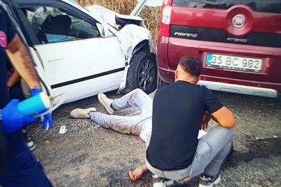 İzmir’de hatalı manevra kazası: 1’i ağır 8 yaralı