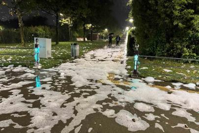 İzmit’te sahilde görülen köpükte tehlikeli bulguya rastlanmadı