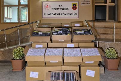 Kaçak tütün operasyonunda 600 bin makaron ele geçirildi