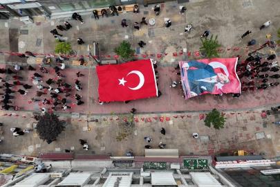 "Kahramanlarla Kardeşlik Yolunda" adım adım yürüdüler