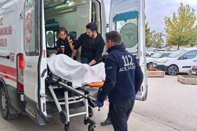 Kamyon kasasından düşen şahıs yaralandı