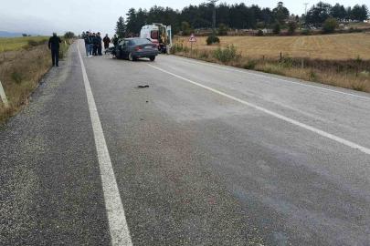 Kastamonu’da otomobiller kafa kafaya çarpıştı: 5 yaralı