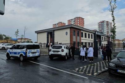 Kayseri’de okul önünde hareketli dakikalar