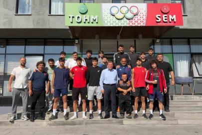 Keçiören Grekoromen Güreş Takımı Kayseri’de kamp yapıyor