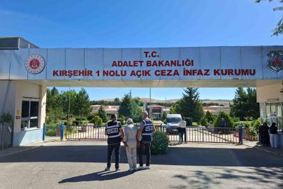 Kırşehir’de 28 yıl kesinleşmiş hapis cezası bulunan kişi yakalandı