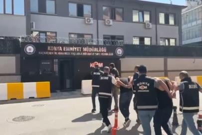 Konya Emniyeti’nin ’Kıskaç’ından kaçamadılar