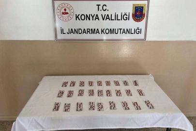 Konya’da jandarmadan uyuşturucu operasyonu: 6 tutuklama