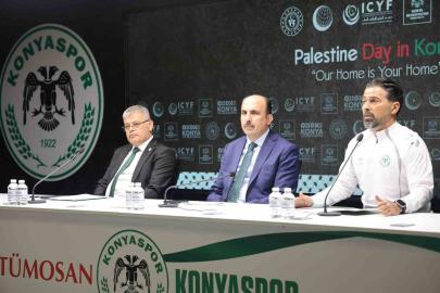 Konyaspor ile Filistin Milli Takımı arasında oynanacak maç için hazırlıklar tamam