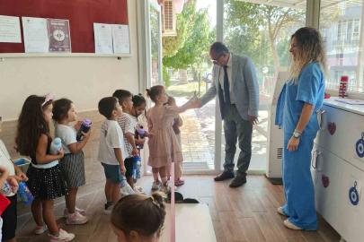 Kuşadası İlçe Milli Eğitim Müdürü Yapıcı anaokulunda eğitim çalışmalarını inceledi