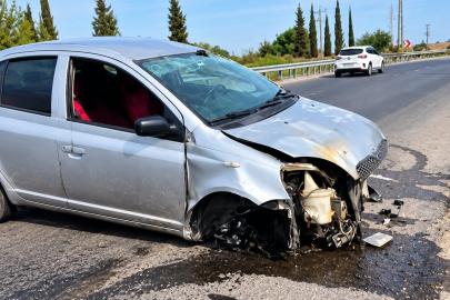 Kuşadası-Söke yolunda kaza: 3 yaralı