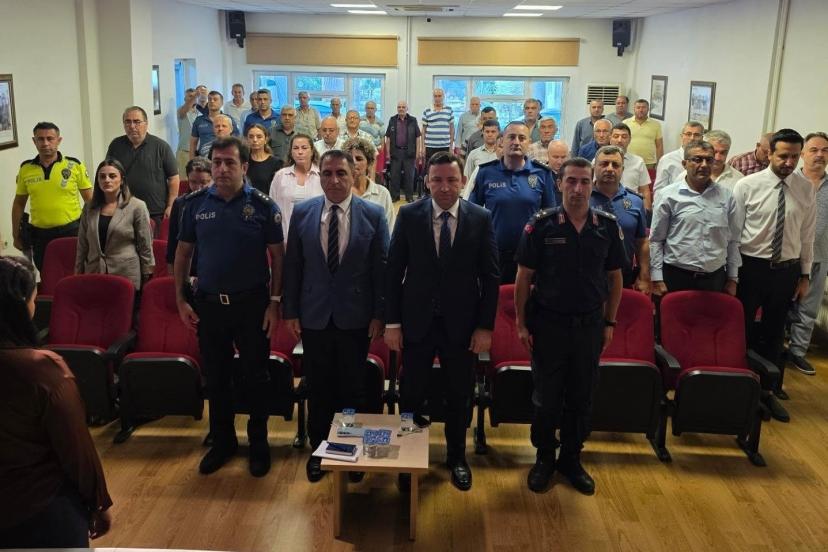 Kuyucak’ta okul güvenliği toplantısı yapıldı