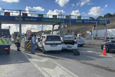 Kuzey Marmara Otoyolu’nda zincirleme kaza: 2 yaralı