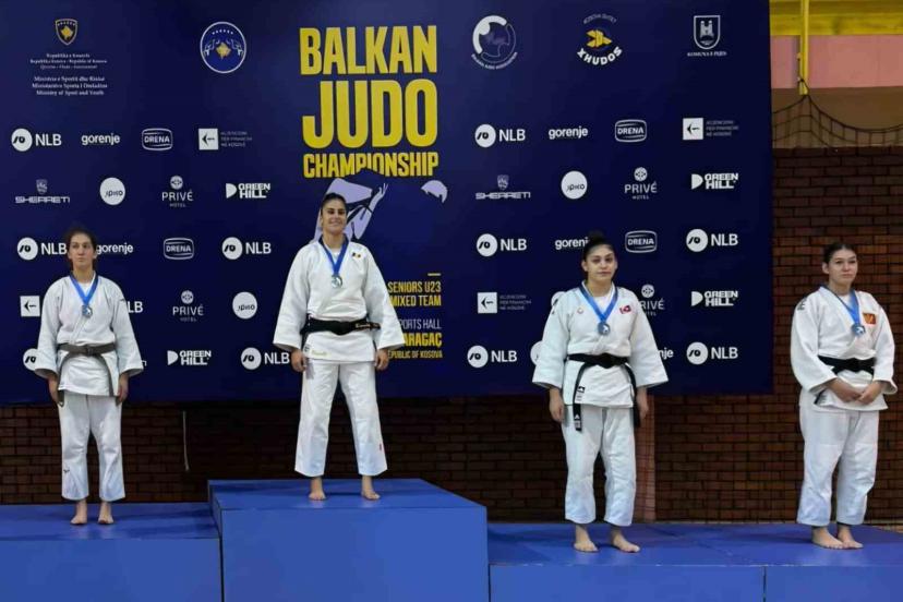 Manisalı judocu Hira Nur Turgut’tan Balkan Şampiyonası’nda 2 madalya