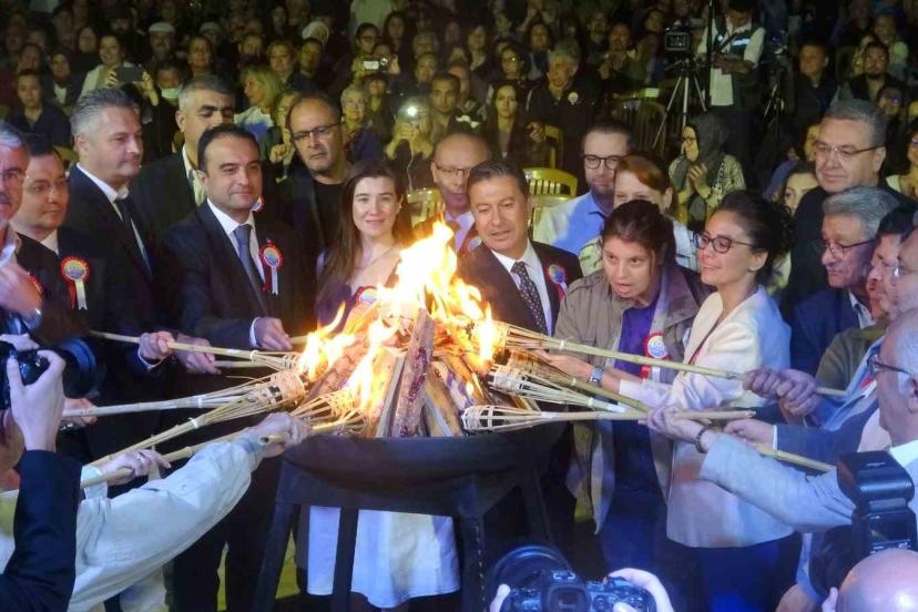 Menteşe Kültür Şenliği şenlik ateşiyle başladı