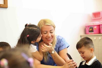 Merkezefendi’de minik öğrencilerin yeni eğitim dönemi heyecanı
