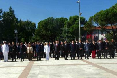 Muğla’da 19 Eylül Gaziler Günü dolayısıyla tören düzenlendi