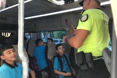 Muğla’da okul servislerine sıkı denetim