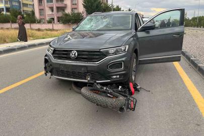 Niğde’de otomobil ile elektrikli bisiklet çarpıştı: 1 yaralı