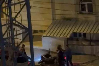 Pendik’te trafikte korku dolu anlar: Sürücüye tokat attı, motoruna zarar verdi