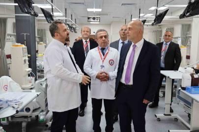 Rektör Ulusoy’dan BEUN Hastanesine Ziyaret