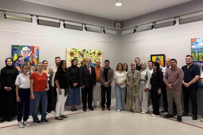 Ressam Talha Kılıç SANKO Sanat Galerisinde resim sergisi açtı