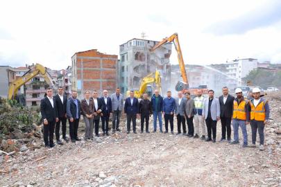 Samsun’da kentsel dönüşümün 2. ve 3. etabı başladı