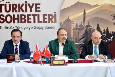 Siirt’te "Türkiye Sohbetleri: Terörsüz Türkiye’ye Geçiş Süreçleri" paneli