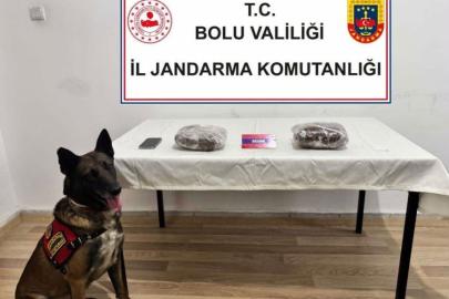 TEM’de yolcu otobüsünde 810 gram esrar ele geçirildi; 1 tutuklama