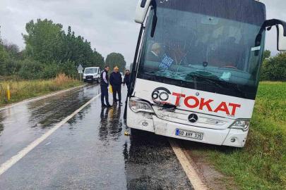 Tokat’ta otobüs kazası: 1’i ağır 2 yaralı