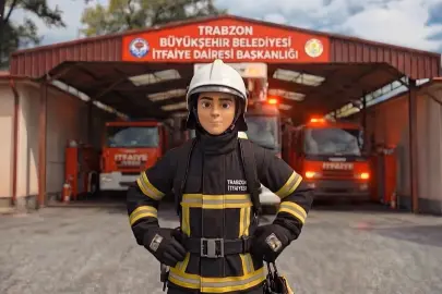 Trabzon İtfaiyesi’nden yangında ne yapılmalı animasyonu