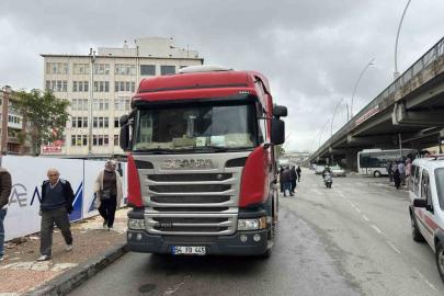 Uşak’ta tırın çarptığı 74 yaşındaki yaya hastanede hayatını kaybetti
