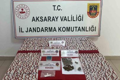 Uyuşturucu sevkiyatına Aksaray jandarmasından darbe: 2 tutuklama