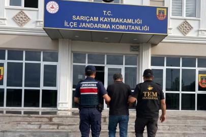 Adana’da aranan terör örgütü üyesi yakalandı