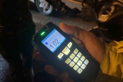 Alkollü motosiklet sürücüsüne 235 bin lira ceza, ehliyeti de iptal oldu