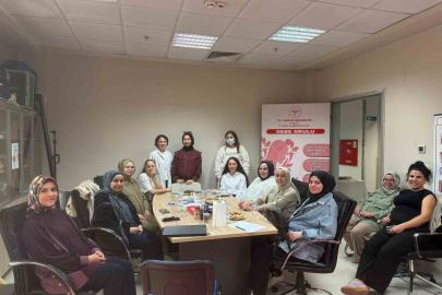 Anne adayları gebe okulunda bir araya geldi