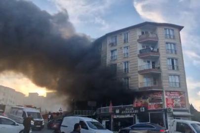 Arnavutköy’de restorandaki yangın korkuttu