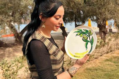 Ayvalık’ta zeytin sanatla buluştu