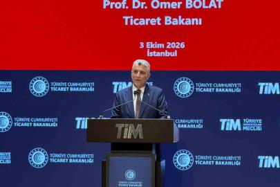 Bakan Bolat: ’’En yüksek Eylül ayı ihracat rekoru kırıldı, yıllık bazda yüzde 15,4’lük artışla 26 milyar dolar ihracatı başardık’’