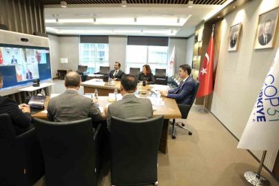 Bakan Kurum’dan COP31 öncesi üçlü görüşme