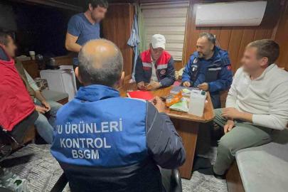 Balıkçılara gece denetimi