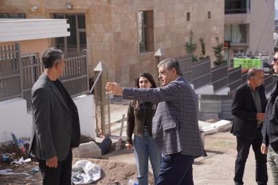 Başkan Yarka, devam eden çalışmaları yerinde inceledi