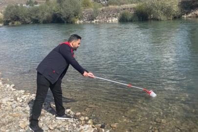 Bayburt’ta 21 noktadan su numunesi alındı