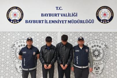 Bayburt’ta düzensiz göç operasyonlarında 5 şüpheli yakalandı