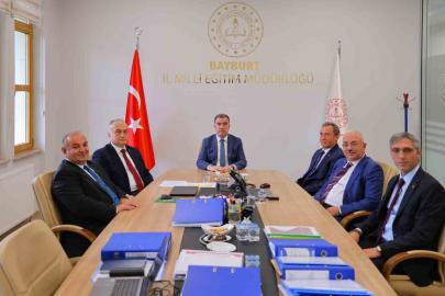 Bayburt’ta eğitim çalışmaları masaya yatırıldı